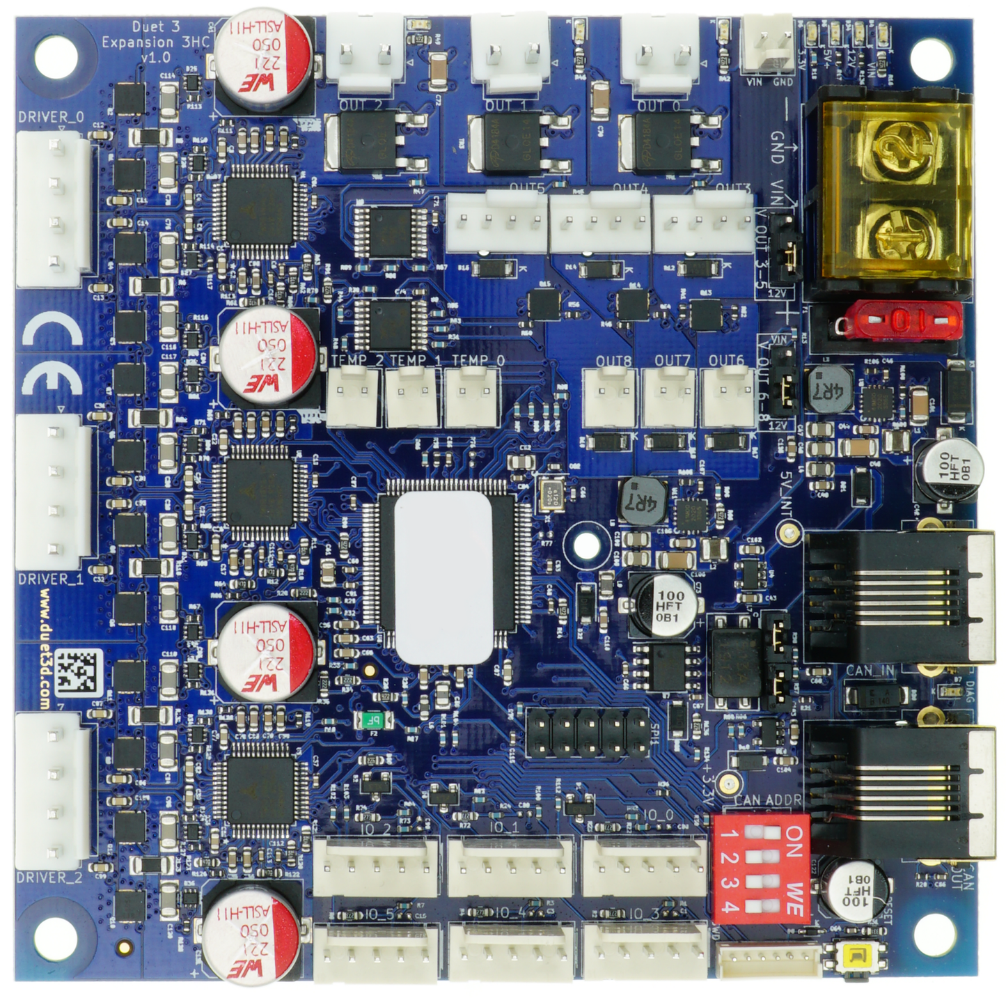 Duet 3 Expansion Board 3HC v1.01